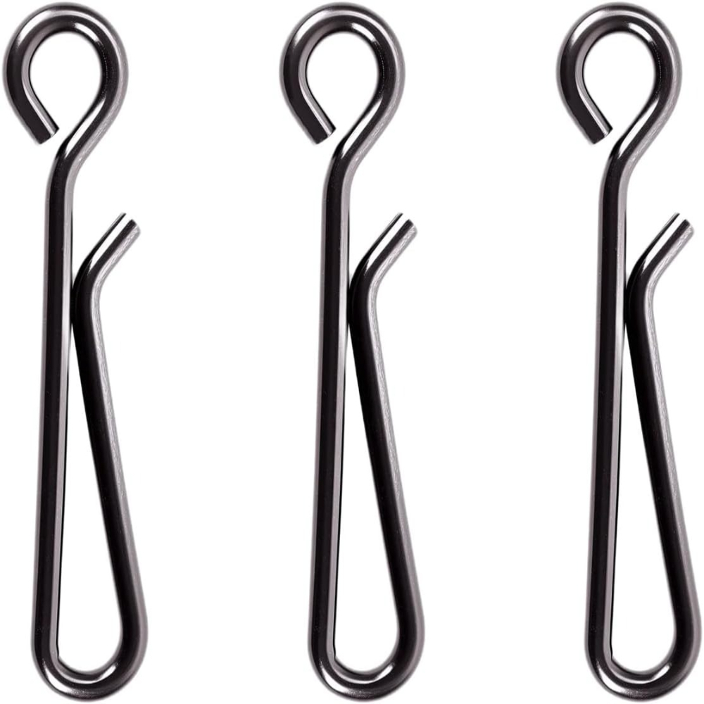 Saltwater Line - 100 Adet Paslanmaz Çelik Balıkçılık Klipsleri
