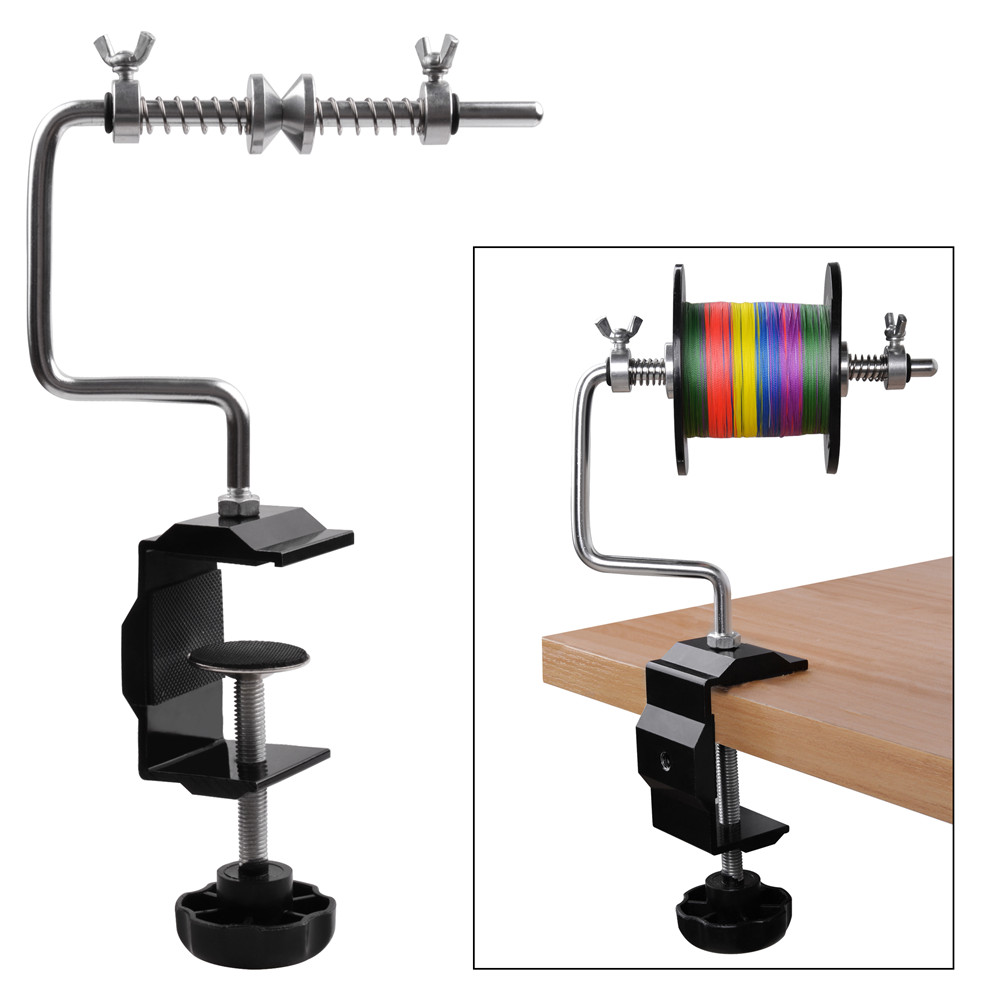 Fishing Line Spool - Kelepçe Ayarlanabilir Sabit Makara hattı Biriktiricisi